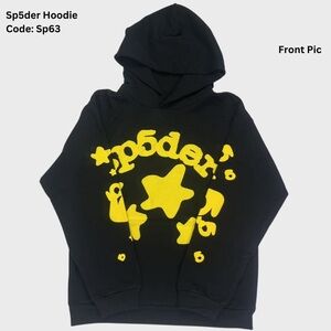 Black and Yellow Star hoodie